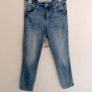 KUT High rise Ankle slim straight leg size 10 W